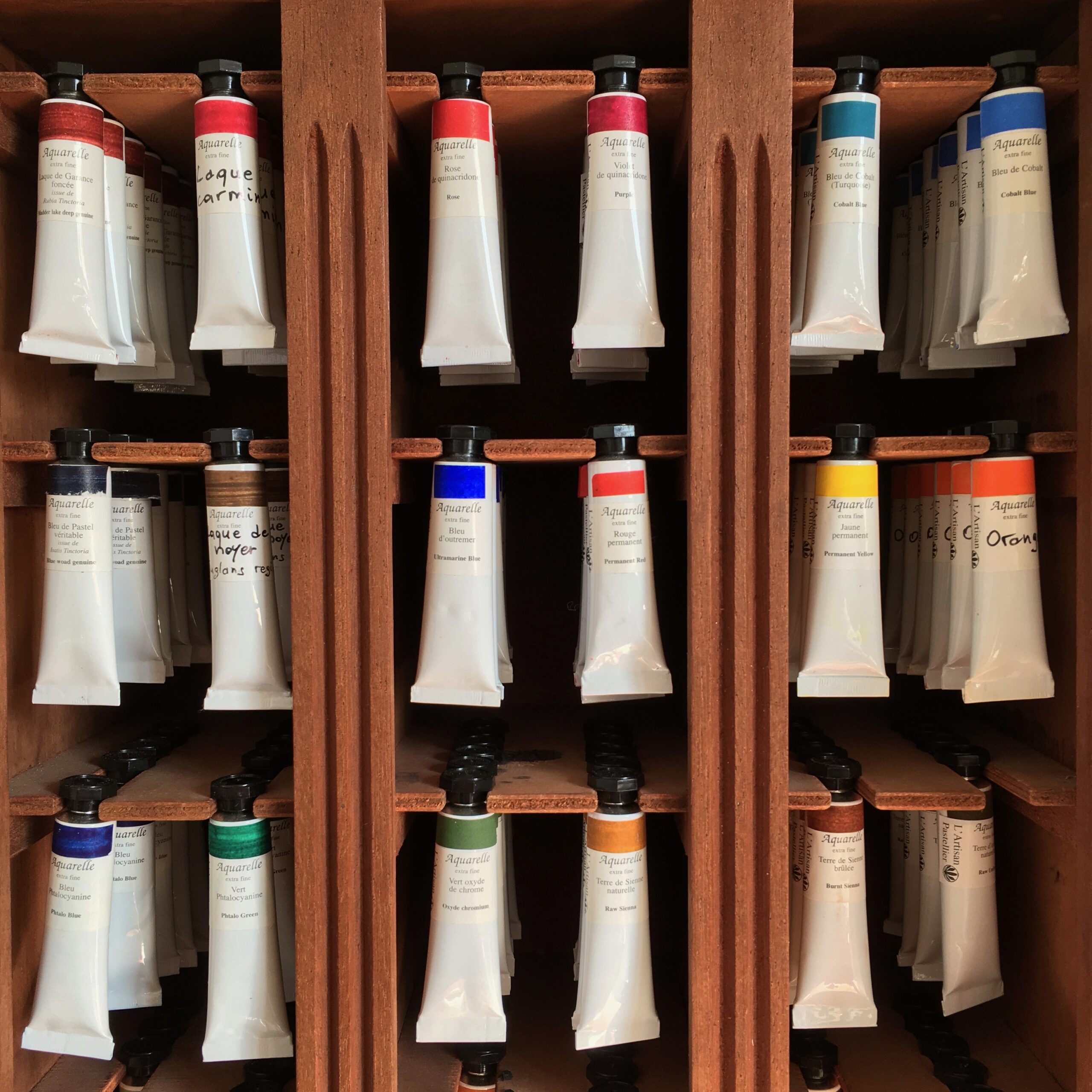 Patrick FOUILHOUX teste nos encres et aquarelles