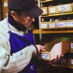 Jean-rémi Hot dans la réserve de l'atelier de GRAULHET