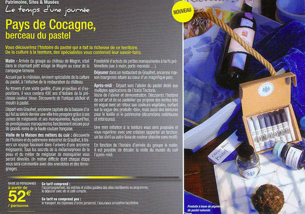 PASTEL – Visites de groupes atelier GRAULHET