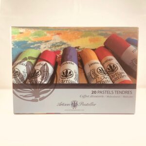 Coffret de 20 pastels tendres et secs de L'Artisan Pastellier
