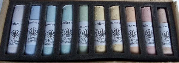 Coffret lumières pastels tendres de l&rsquo;Artisan Pastellier