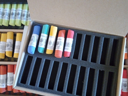 Coffrets à composer soi-même – Nouveauté pastels tendres.