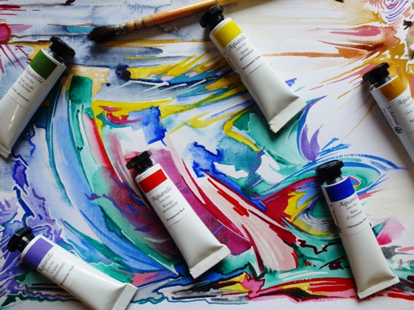 Aquarelles extra-fines en tubes