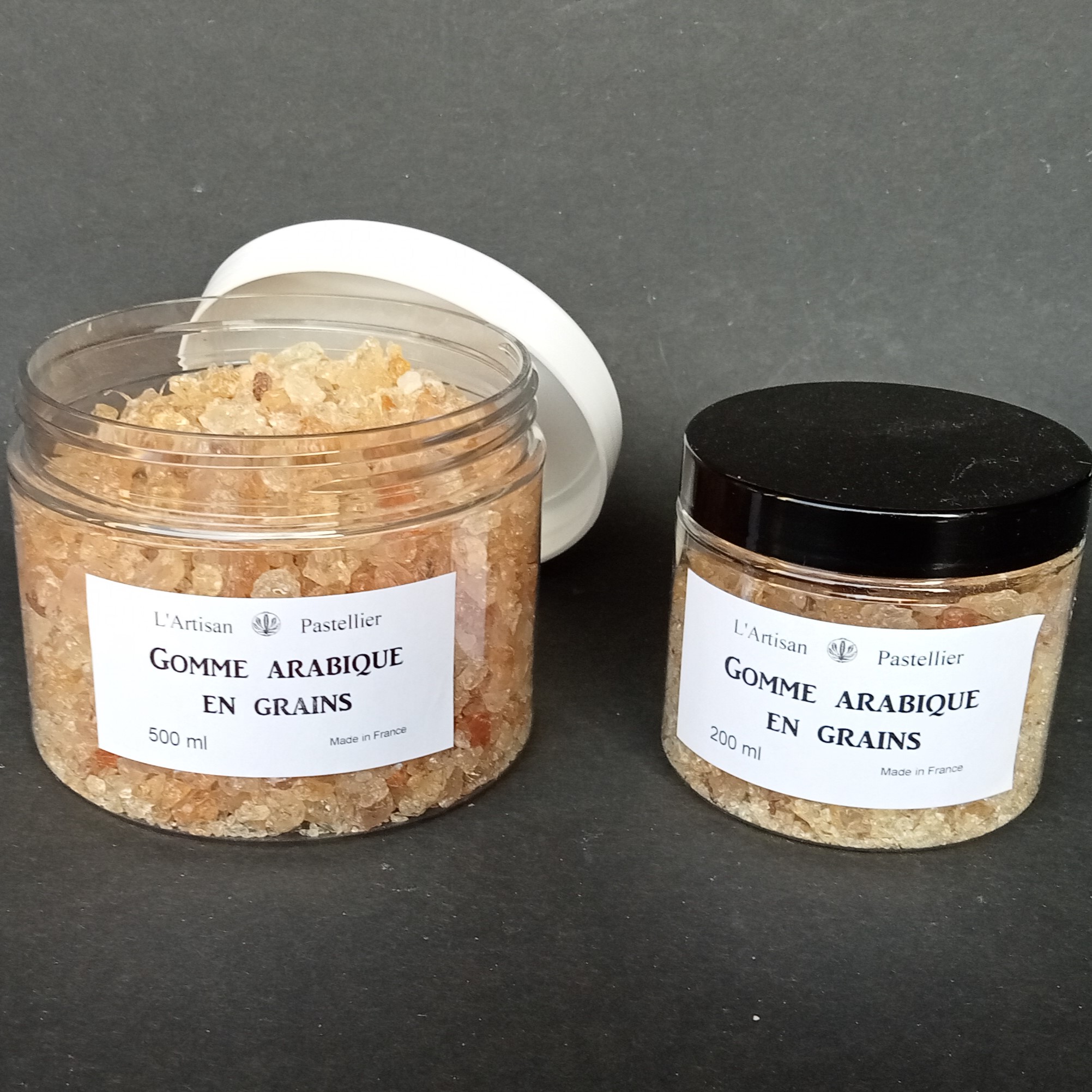 gomme arabique en grains